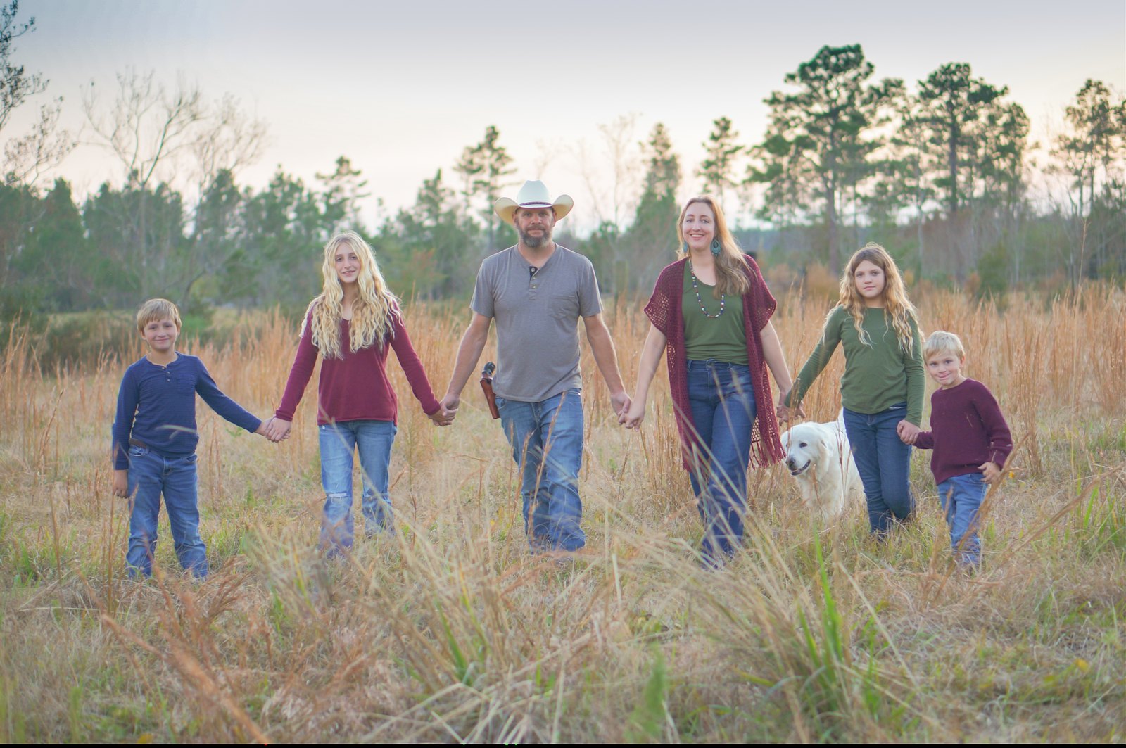 Samara Rigmaiden with her family